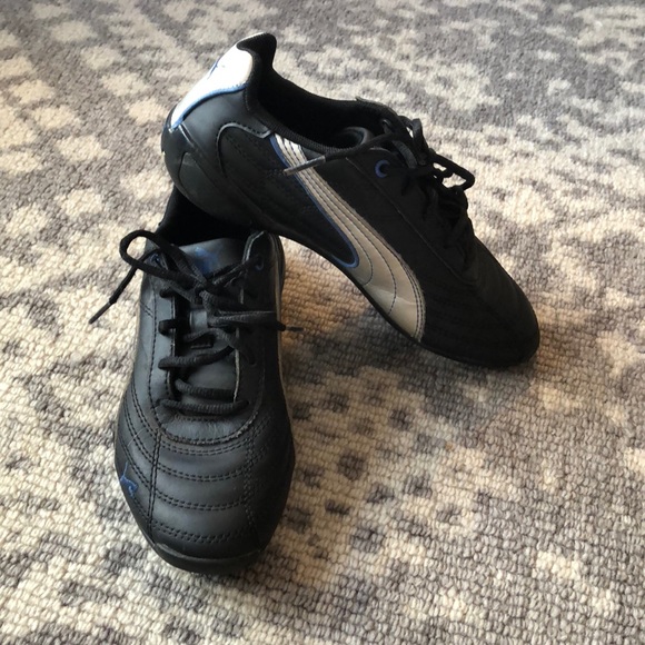 Boy’s puma speed cat sneakers black size 2 GUC Boy’s puma speed cat sneakers black size 2 GUC
